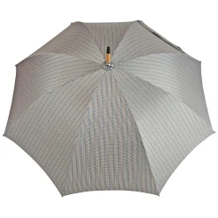 Umbrella with handle in peeled chestnut