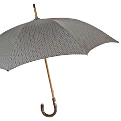 Umbrella with handle in peeled chestnut