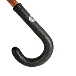 Umbrella with Ostrich leather handle