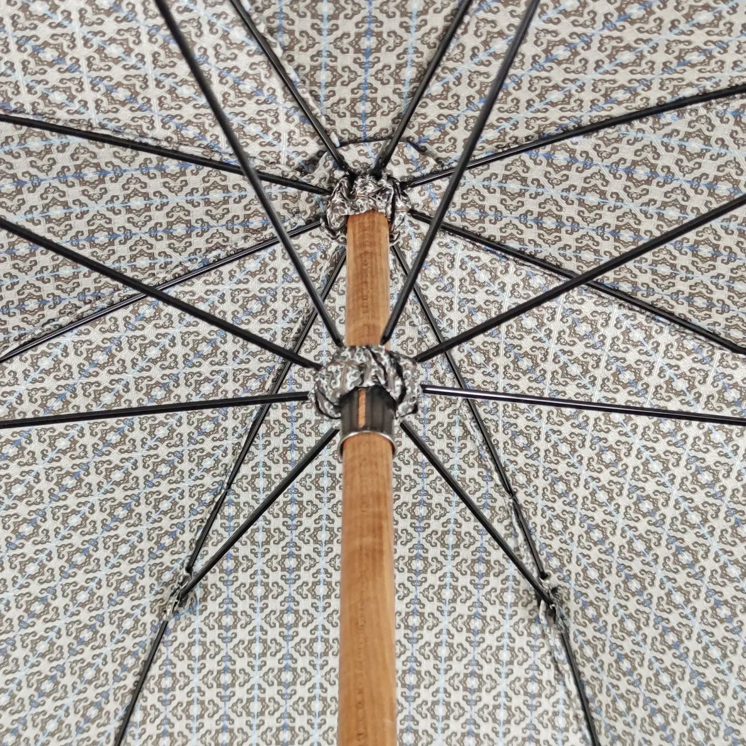 Umbrella with Ram's horn