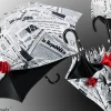 Umbrella With Rose, Newspaper Collection