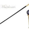 Walking stick - Exquisite Sphere With Minerals Crystals - Natural Amet