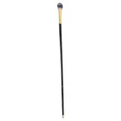 Walking stick - Exquisite Sphere With Minerals Crystals - Natural Amet