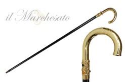 Walking stick for Man with Crystals
