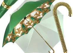 Women's Green Umbrella