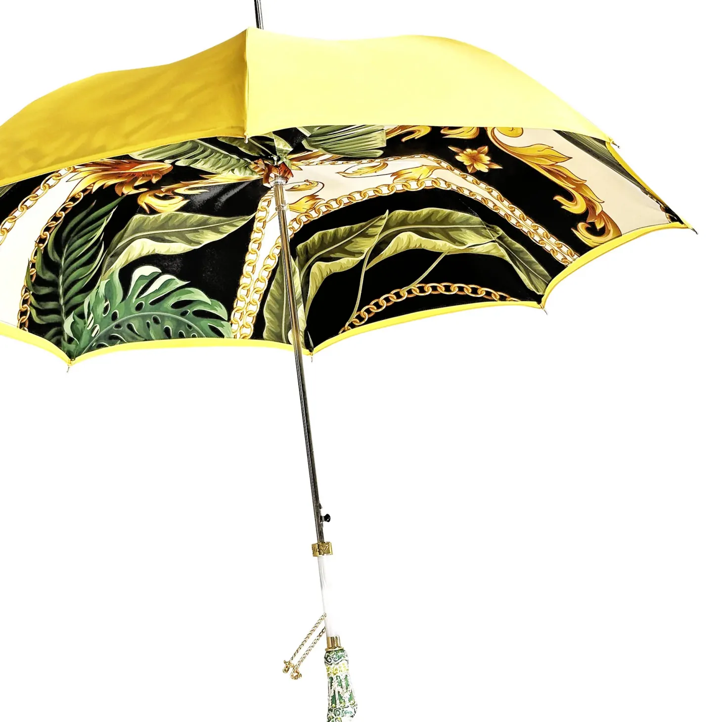 Wonderfull yellow Gold umbrella with Exclusive design